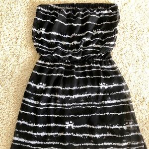 Express Strapless Mini Dress size XS